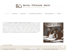 Tablet Screenshot of bca-avocats.com